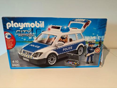 Playmobil 6920 - Politiepatrouille met licht en geluid, Kinderen en Baby's, Speelgoed | Playmobil, Zo goed als nieuw, Complete set