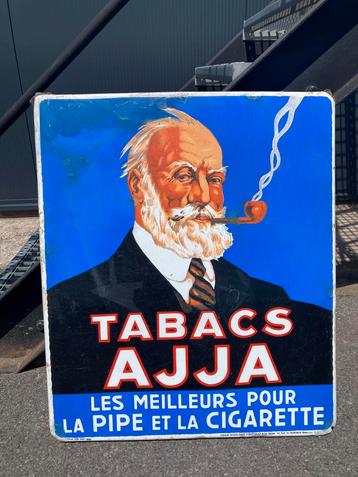 Emaille reclamebord ajja beschikbaar voor biedingen