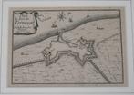 1694 Gravure - Plan du fort de Terneuse, Ophalen of Verzenden