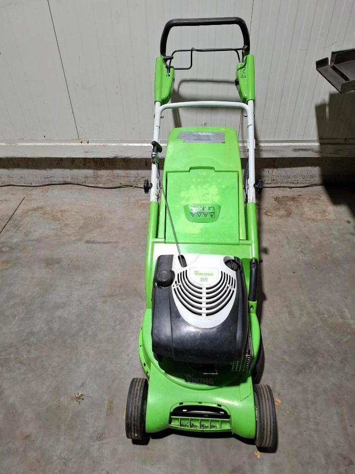 Viking MB 545.O VE benzine elecktrisch gestart, zelftrekker, Tuin en Terras, Grasmaaiers, Zo goed als nieuw, Benzine-grasmaaier
