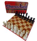 Jeu d'échecs vintage, complet. Parfait pour débutants, 1 ou 2 joueurs, Utilisé, Enlèvement ou Envoi