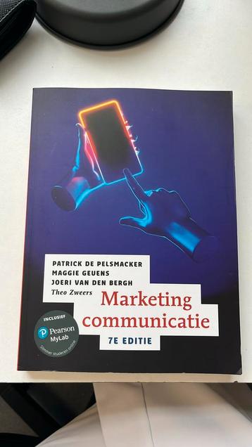 Marketingcommunicatie 7de editie - De Pelsmacker