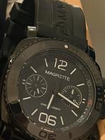 Magrette zwart pvd, Handtassen en Accessoires, Horloges | Heren, Ophalen of Verzenden, Zo goed als nieuw