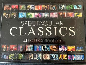 40 cd’s klassieke muziek, CD & DVD, CD | Compilations, Enlèvement, Neuf, dans son emballage, Classique