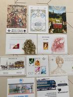 Belgie, 10 postzegelblokken, deel 2, Postzegels en Munten, Ophalen of Verzenden, Postfris, Postfris, Olympische Spelen