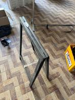Tréteau en bois noir, Ophalen, Gebruikt