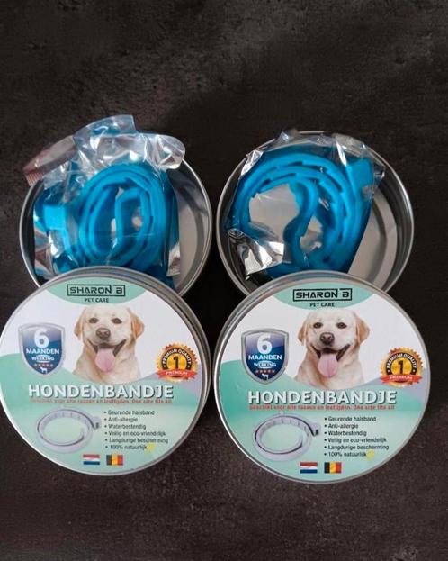 ♦️100% natuurlijke anti-vlooien & anti teken geurhalsband♦️, Dieren en Toebehoren, Honden-accessoires, Nieuw, Ophalen of Verzenden