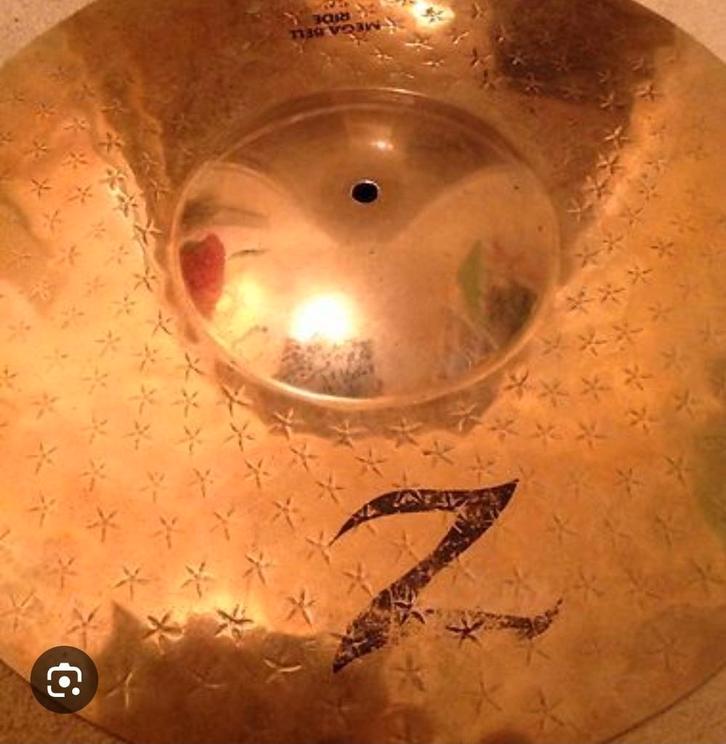 Zildjan mega bell ride 21 inch, Musique & Instruments, Percussions, Comme neuf, Enlèvement