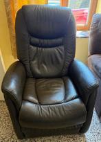 fauteuil cuir électrique, Huis en Inrichting, Fauteuils, Ophalen, Zo goed als nieuw, 75 tot 100 cm, Leer