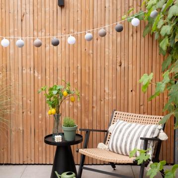 40 led Cotton Ball Lights outdoor starters en extension kit beschikbaar voor biedingen