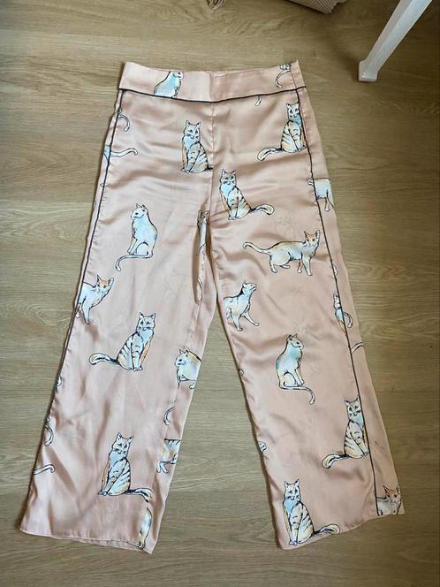 Binnenbroek of niet, Kleding | Dames, Broeken en Pantalons, Gedragen, Maat 36 (S), Roze, Lang, Ophalen of Verzenden