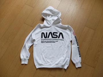 Witte trui met kap NASA H&M maat 146/152 beschikbaar voor biedingen