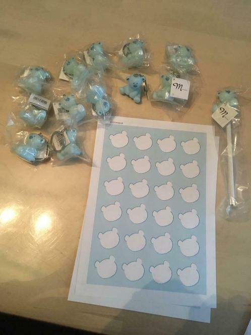 Beertje Stippel lichtblauw van collectie UITVERKOOP, Kinderen en Baby's, Kraamcadeaus en Geboorteborden, Nieuw, Kraamcadeau, Ophalen of Verzenden