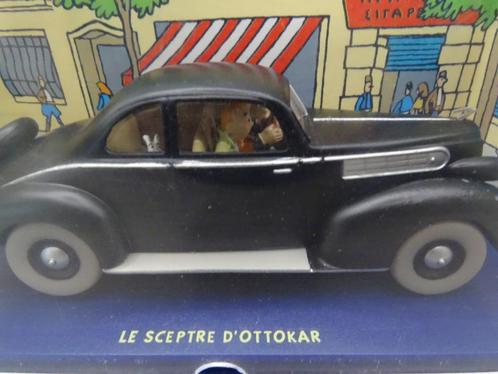 Kuifje - De Packard 12 coupé 1939 - uit 'De scepter van Otta, Hobby & Loisirs créatifs, Voitures miniatures | 1:43, Comme neuf