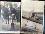 2 postkaarten Albert I en Leopold III, Ophalen
