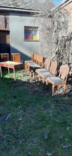 Set vintage stoelen en kastjes, Antiek en Kunst, Ophalen of Verzenden