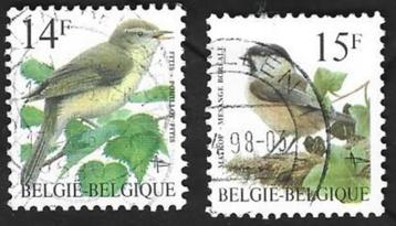 2 Postzegels België 1995 Vogels beschikbaar voor biedingen