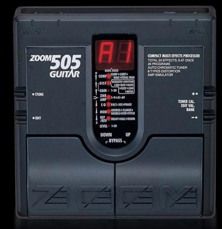 Guitare multisérie compacte ZOOM 505, Musique & Instruments, Effets, Utilisé, Enlèvement