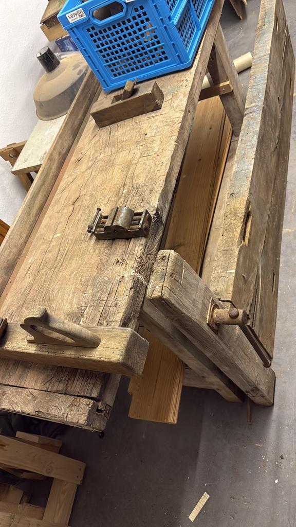 Antieke werkbank, Antiek en Kunst, Ophalen