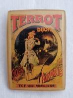 Broche/ Terrot Dijon/ automobiles TCF/ Medaille D'or/ France, Handtassen en Accessoires, Broches, Overige materialen, 4 tot 7 cm