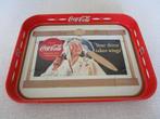 Vintage dienblad Coca-Cola “Your thirst takes wings”, Gebruikt, Ophalen of Verzenden, Gebruiksvoorwerp
