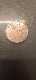 500Francs BELGIQUE 150 ans, Timbres & Monnaies, Argent, Enlèvement ou Envoi, Argent