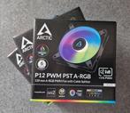 Arctische ventilator P12 PWM PST A-RGB 120 mm x 3, Computers en Software, Computerkoelers, Ophalen, Nieuw, Luchtkoeling
