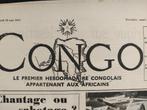 CONGO Belge  1er journal congolais 1957, Boeken, Geschiedenis | Nationaal, Verzenden, 20e eeuw of later, Gelezen