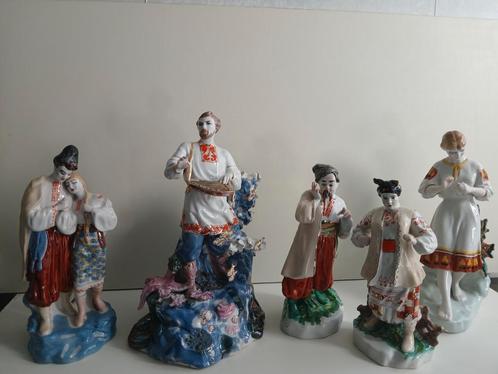vintage beeldjes in porselein, Antiek en Kunst, Antiek | Porselein, Ophalen