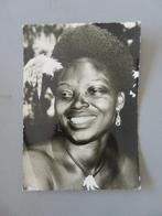 1950,s postkaart ADOX Jonge Boli Congolese vrouw, Verzenden, 1940 tot 1960, Gelopen, Klederdracht