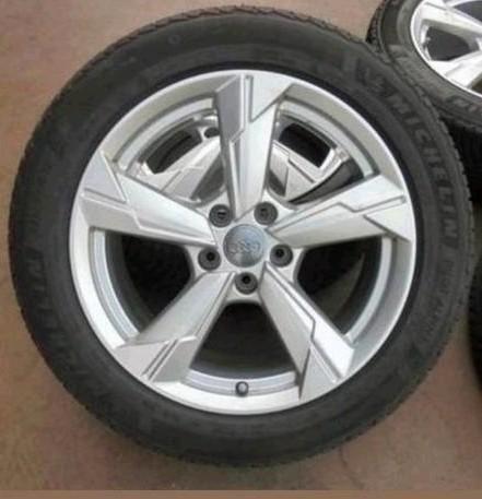 Winterbanden velgen alu Audi A6 C8 18inch TPMS 5x112 5mm ❄️, Auto diversen, Tuning en Styling, Ophalen