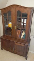 Meuble vitrine en chêne, Enlèvement, Chêne