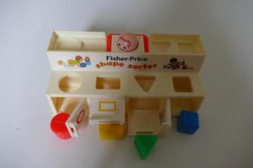 vormenspel: Fisher Price: vintage: jaren 80 disponible aux enchères