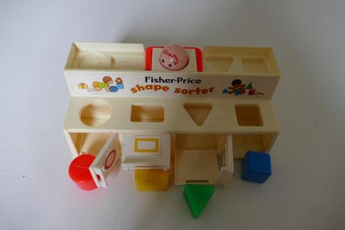 vormenspel: Fisher Price: vintage: jaren 80, Enfants & Bébés, Jouets | Éducatifs & Créatifs, Comme neuf, Découverte, Enlèvement ou Envoi