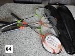 nr.197 - Set badmintonrackets, Sport en Fitness, Ophalen of Verzenden, Zo goed als nieuw, Racket(s)