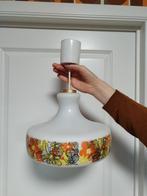 Vintage hanglamp met bloemenmotief, Antiek en Kunst, Ophalen