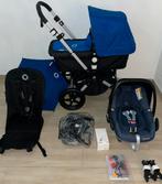 Bugaboo Cameileon 3+Black / Blue 3-in-1 kinderwagen Set, Kinderen en Baby's, Ophalen, Kinderwagen of Buggy, B, Zo goed als nieuw