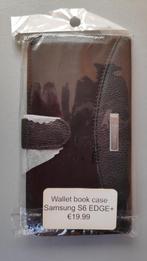 Wallet book case Samsung S6 Edge+, Telecommunicatie, Nieuw, Hoesje of Tasje, Ophalen of Verzenden