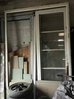 Fenêtre double en aluminium avec rebord en pierre bleue, Enlèvement, Utilisé, Double vitrage
