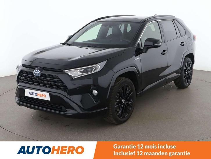 Toyota RAV4 2.5 Hybrid 4x4 Black Edition (bj 2021), Auto's, Toyota, Te koop, Rav4, 360° camera, 4x4, ABS, Achteruitrijcamera, Adaptive Cruise Control