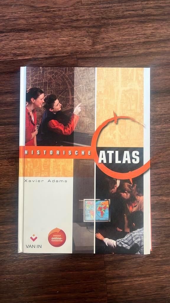 Historische Atlas Van In (Xavier Adams), Boeken, Atlassen en Landkaarten, Nieuw, Overige atlassen, Wereld, 2000 tot heden, Ophalen of Verzenden