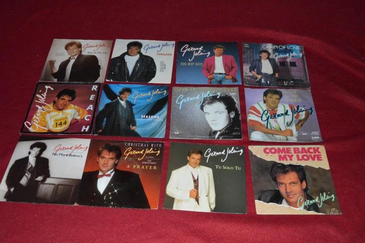 45t's uit de carrièrre van Gérald JOLING, Cd's en Dvd's, Vinyl | Pop, Zo goed als nieuw, 1960 tot 1980, Overige formaten, Ophalen of Verzenden