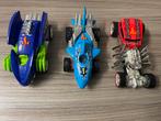 3 Hot Wheels Monster Action voertuigen, Enlèvement, Comme neuf