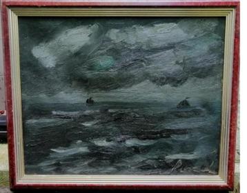 Constant Permeke "Avond op zee" beschikbaar voor biedingen