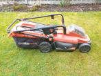 Grasmaaier en kantsnijder, Jardin & Terrasse, Tondeuses à gazon, Tondeuses à gazon sur batterie, 30 à 39 cm, Utilisé, Bac de ramassage