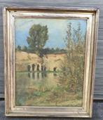 Huile sur toile signe Hector louis goffint, Ophalen of Verzenden