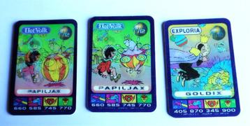 Spacix kaarten /Exploria / Het Volk  beschikbaar voor biedingen