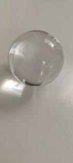 Kristallen bal 8 cm doorsnede, Verzamelen, Glas en Drinkglazen, Ophalen, Zo goed als nieuw