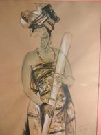 Afrikaans denseres, Enlèvement ou Envoi