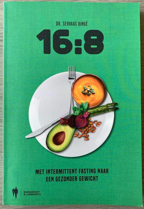 Servaas Bingé - 16:8, Boeken, Gezondheid, Dieet en Voeding, Zo goed als nieuw, Ophalen of Verzenden